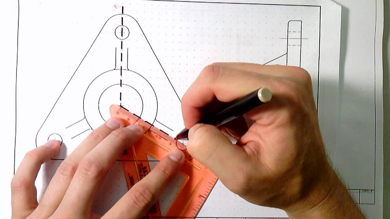 Section views - (problem 9-12 & Column Support)