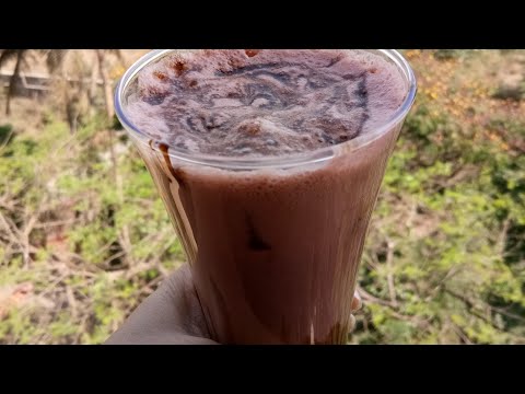 Chocolate milkshake #enjoy your hot summer with cool milkshakes