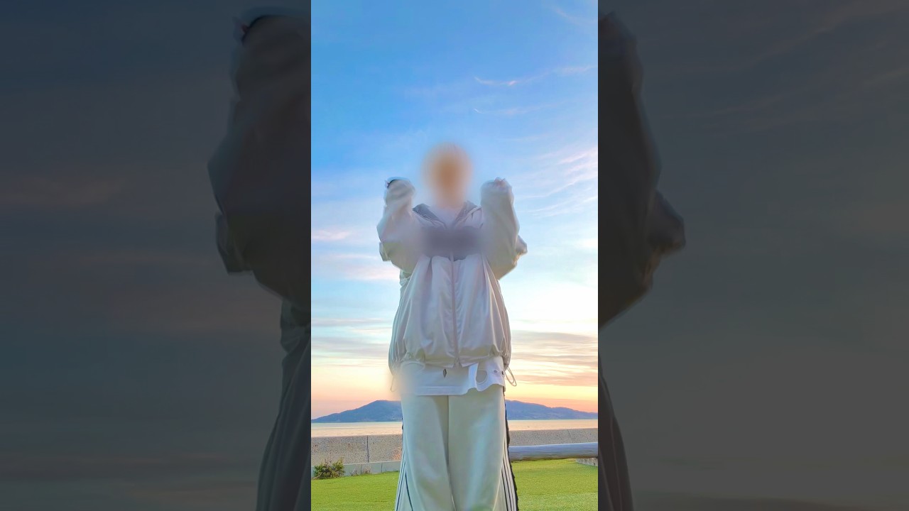 この間弟くんと旅行行った時に撮ったやつだよー！綺麗な海でした🏖#fyp #いむくん #踊ってみた