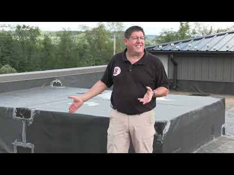 Commercial Property Roof Inspection at InterNACHI's Pennsylvania House of Horrors®