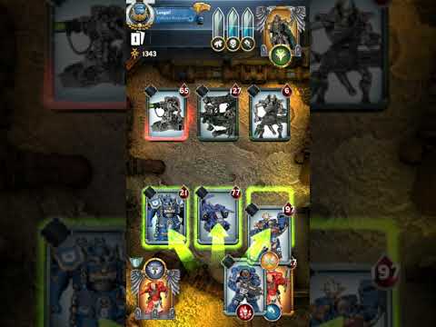Warhammer 40k Combat Cards Space Marine Gameplay