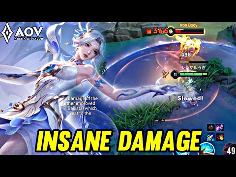 AOV : TEL'ANNAS GAMEPLAY | INSANE DAMAGE - ARENA OF VALOR LIÊNQUÂNMOBILE ROV