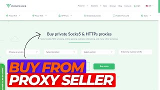 How to buy Proxy from proxy-seller.com - Buy ip from proxy seller