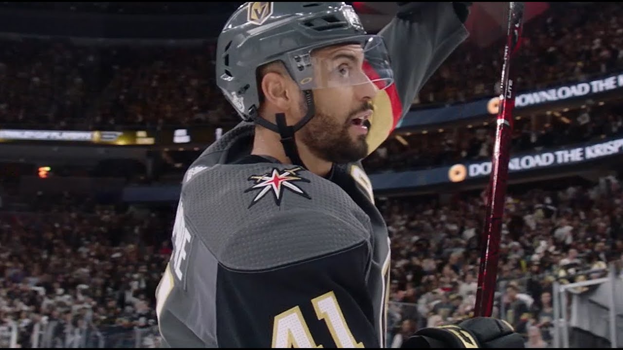 Vidéo:  La première ronde de séries....Avec un MICRO sur les joueurs...