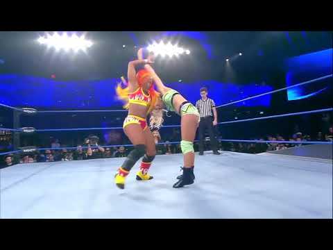 Keira Hogan finishes off Alisha Edwards