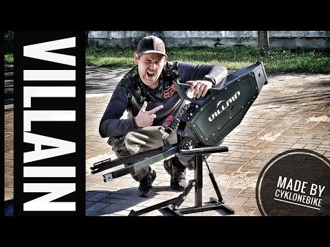 New CyklonEbike Frame Presentation - VILLAIN
