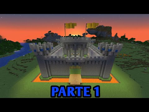 Como hacer el Castillo de Siege on Castle Steve - PARTE 1 | AaironP