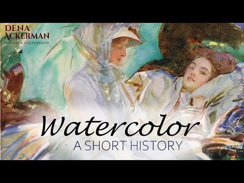 Watercolor: A short (but fascinating!) history