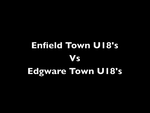 Enfield Town U18's Vs Edgware U18's