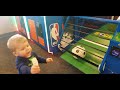 Kicking The Ball At Chuck E Cheese