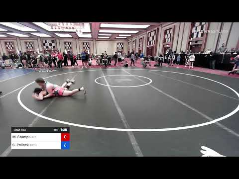 180 Lbs Rr Rnd 4 - Marloe Stump, Mavericks Wrestling Vs Sophie Pollack, Rochester Rumble Wrestling