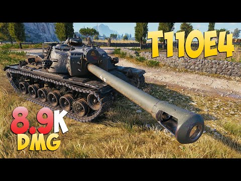 T110E4 - 6 Kills 8.9K DMG - Meat! - World Of Tanks