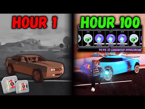 I Spent 100 Hours in Roblox Jailbreak