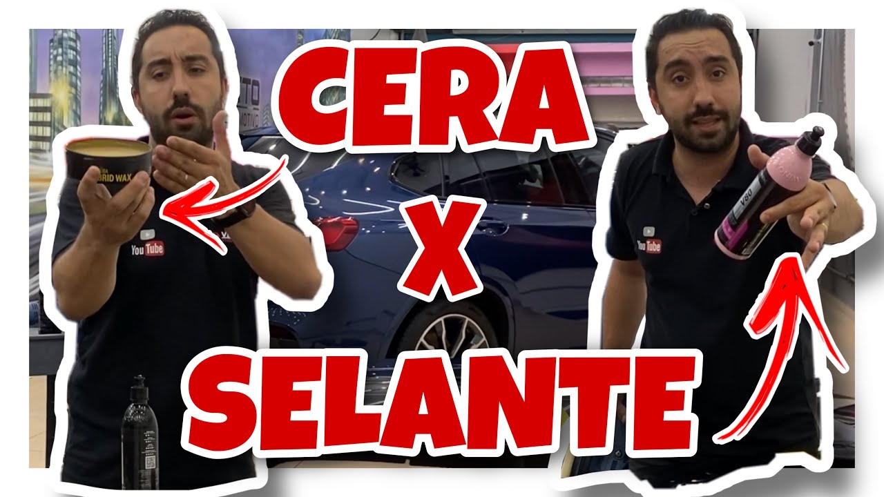 CERA OU SELANTE SINTÉTICO ? QUAL A DIFERENÇA ?