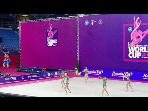 Italy 3 balls 2 ropes EF - Pesaro world cup 2018