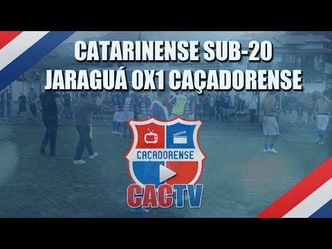 [SUB-20] Jaraguá 0x1 Caçadorense - 21/07/2018