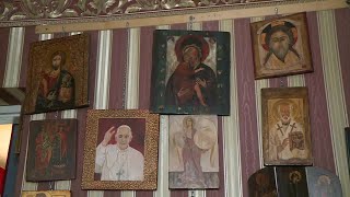 Szenvedélye az ikonfestés