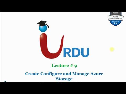 Introduction to MS Azure Series AZ 103