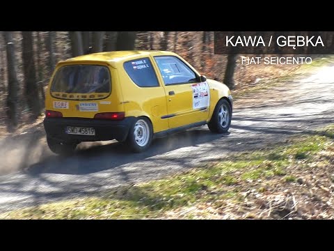 KAWA Sylwester / GĘBKA Łukasz - FIAT SEICENTO | Rally Park Cup 2022 - 2 Runda | Hażlach |