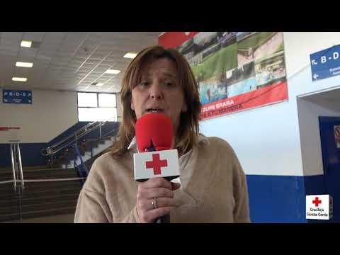 Amaia Lezamiz, integrante de la directiva de Lointek Gernika Bizkaia - Campaña de Recogida de Juguet