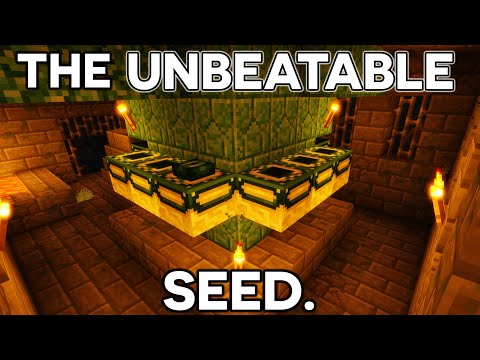 The UNBEATABLE Minecraft Seed - A World First Seed Discovery...
