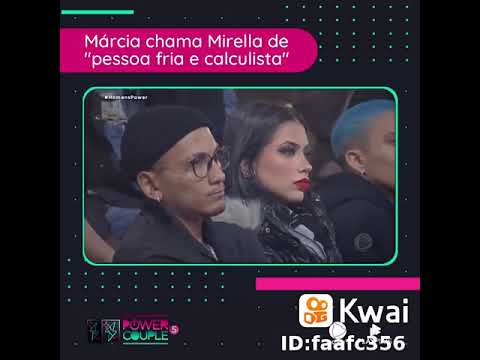 #powercoupleBrasil Márcia Felipe detona MC Mirella 😬