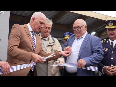 Ministro del Interior inauguró una nueva Subcomisaría en el barrio realojo Kennedy de Maldonado