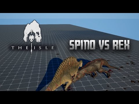 How to beat rexs as spino with broken leg - The Isle