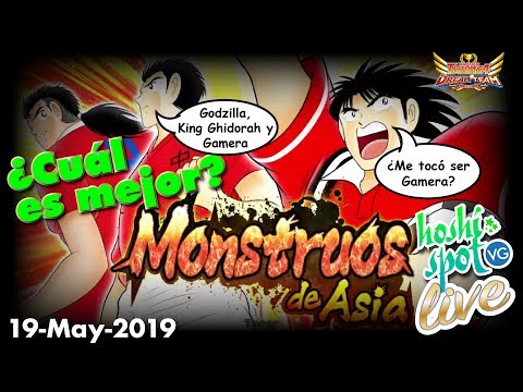 Monstruos de Asia en Captain Tsubasa, Bunnak, Xiao, Cha  - ¿Cuál es mejor? - Hoshi Spot VG live