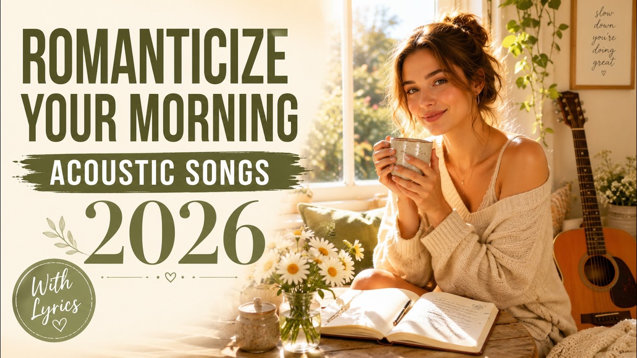 Soft Acoustic Songs 2026 With Lyrics 🍃 Romanticize Your Morning Playlist
