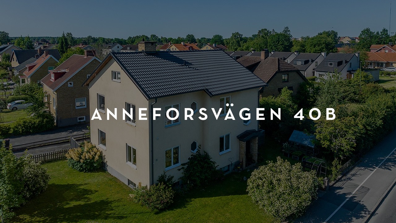 7 rum Villa på Anneforsvägen 40B Nässjö kommun - video