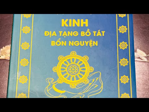 Kinh Địa Tạng quyển thượng - Chùa Sùng Phúc Bắc Ninh