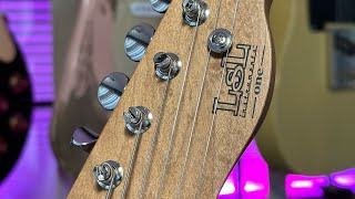 Video thumbnail for LsL Instruments T Bone One. T Style guitar.  I hate the color blue, or do I? by Vinny The Axe