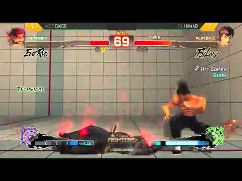 Daigo Umehara (Evil Ryu) vs Hamad (Fei Long) - SXSW Gaming - #USF4