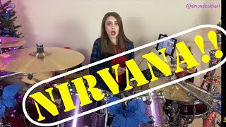 Nirvana ∞ Smells Like Teen Spirit ∞ Drum Cover 2.0 By Simone Lockhart