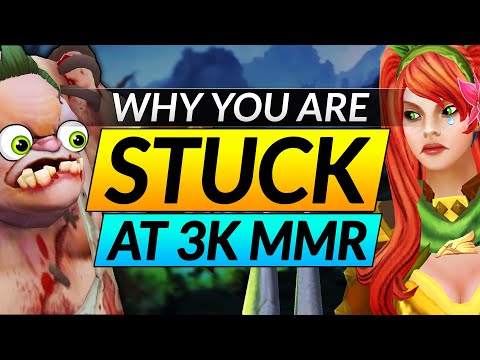 Why You Are HARDSTUCK at LOW MMR - ANALysis of Legend 3K MMR Games - Dota 2 Pro Tips Guide