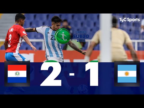 Video: ARGENTINA ARRANCÓ CON DERROTA EN EL SUDAMERICANO SUB-20