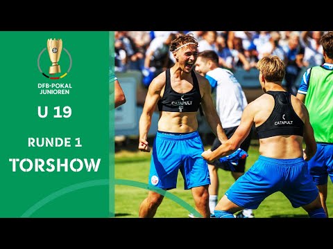 Beide Finalisten & der FC Bayern scheitern in Runde 1! | Alle Tore | DFB-Pokal der Junioren