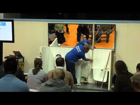 DIY Doctor Tiling a Bathroom Demonstration Part 1