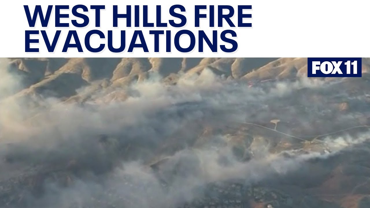 West Hills fire triggers mandatory evacuations
