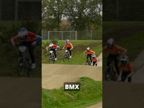 Part of a video titled What Does BMX Stand For? #bmxracing - YouTube