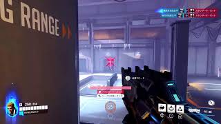 おゲームのお時間です。ちょっとだけPS5 OW2ノーアシスト練習中