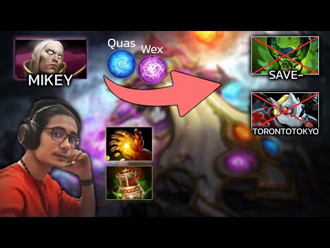 ✅QUAS WEX Invoker by Kasra Mikey vs TI WINNERS - How to beat VP.Save and Tspirit.TORONTOTOKYO...!!