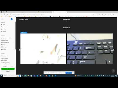 How to create an Adobe portfolio website 2023