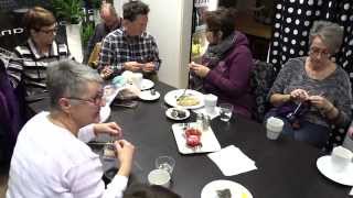 preview picture of video 'Populärt stickcafé i Älvsbyn. Popular knitting café in Älvsbyn, Sweden (with ENG Sub)'