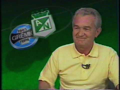 ATLÉTICO NACIONAL 1x1 GRÊMIO - Libertadores da América 1995 (Decisão) - Globo e Band (trechos)