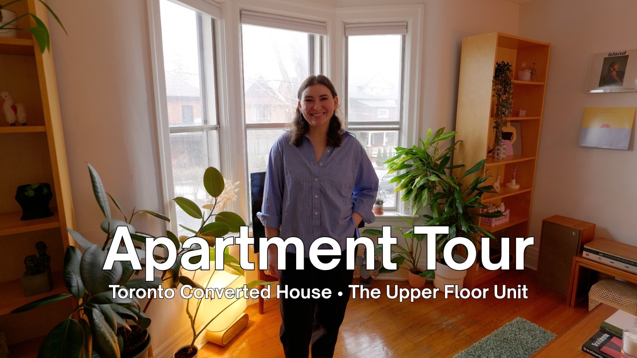 Why She Left a Modern Condo for a Cozy House Apartment in Toronto – FULL TOUR