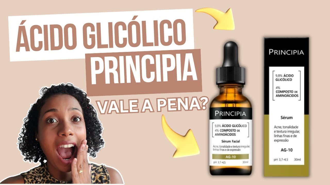 ÁCIDO GLICÓLICO PRINCIPIA FUNCIONA? Esteticista Responde!