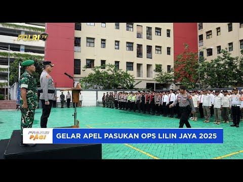 POLRES METRO JAKBAR GELAR APEL PASUKAN OPS LILIN JAYA AMANKAN NATAL &amp; TAHUN BARU 2026