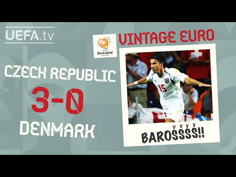CZECH REPUBLIC 3-0 DENMARK, EURO 2004 | VINTAGE EURO